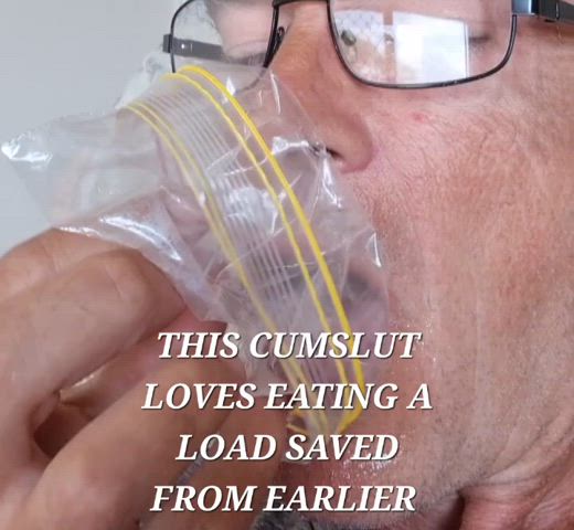 caption cum cum eating instructions cum in mouth cum licking cum swallow cumslut