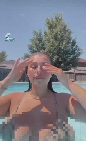 big tits bikini bouncing tits censored huge tits pawg thick clip