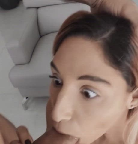 Abella Danger Babes Balls Big Dick Blowjob Close Up Licking Pornstar Sucking clip