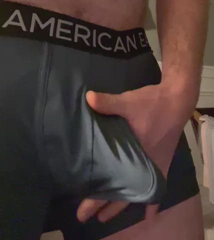 Tease in trunks