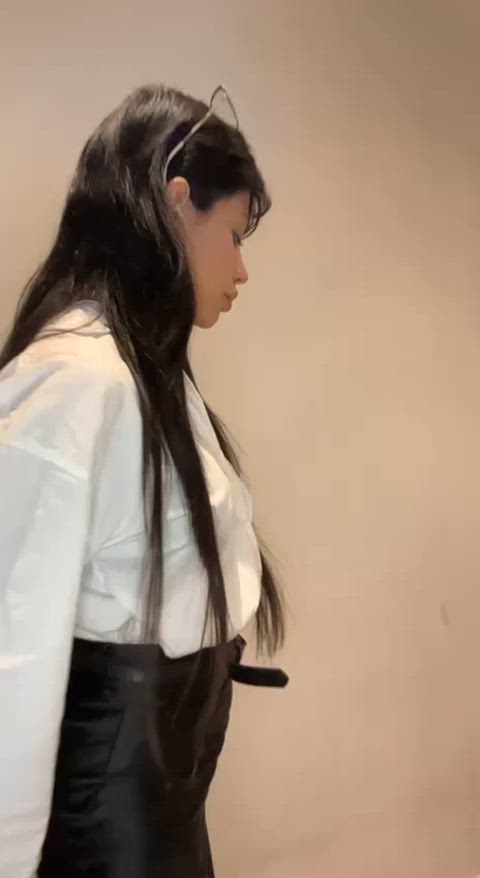 secretary sexy tease clip