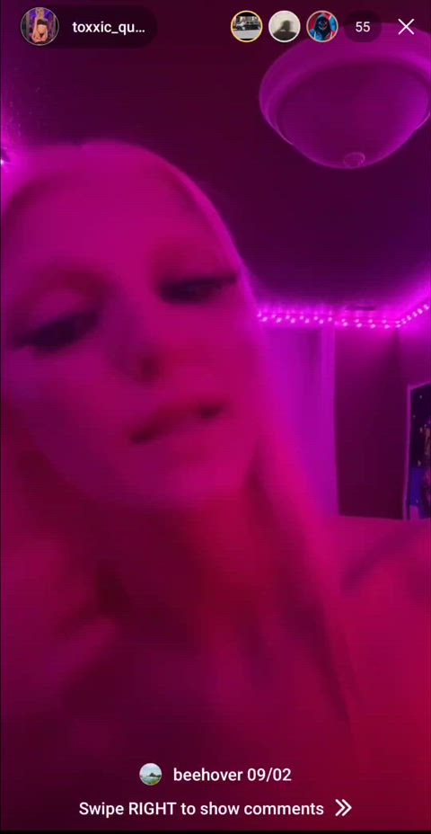 blonde nipples pink teen tits clip