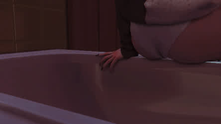 Bathtub Couple Teasing clip