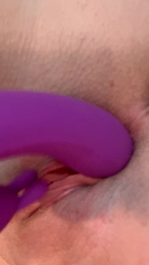 big clit clit rubbing close up masturbating pussy solo vibrator clip