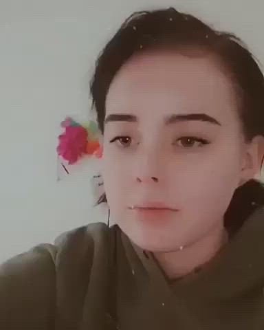 Ahegao Cute Lesbian Oral Teen Tongue Fetish clip