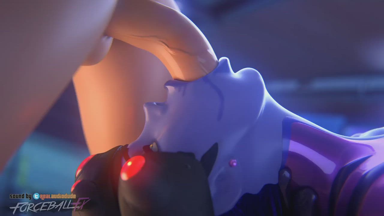 Animation Overwatch Throat Fuck clip