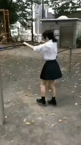 Asian Japanese Schoolgirl clip
