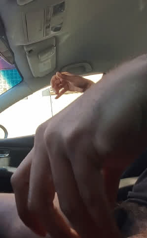Public Big Dick Cum Car Masturbating clip