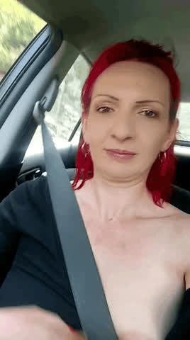 Amateur Car Flashing French Nympho Public Redhead Tits White Girl clip