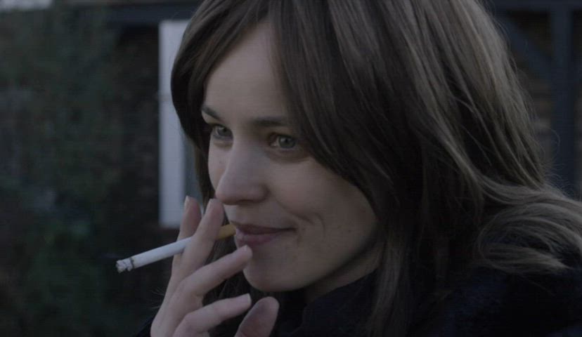 celebrity female rachel mcadams smoking clip