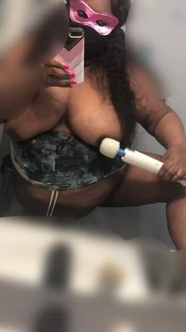 Amateur BBW Big Tits Cumshot Ebony Orgasm Sex Toy Submissive Vibrator clip