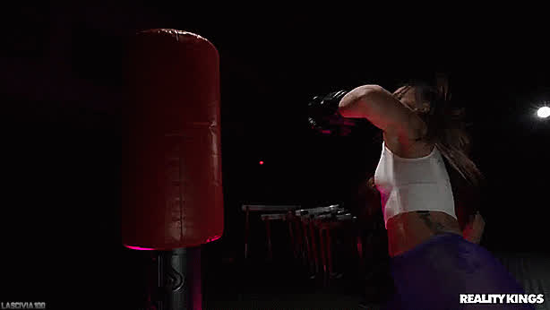 Ass Booty Fitness Gym Kelsi Monroe Latina Tights Workout Yoga Pants clip