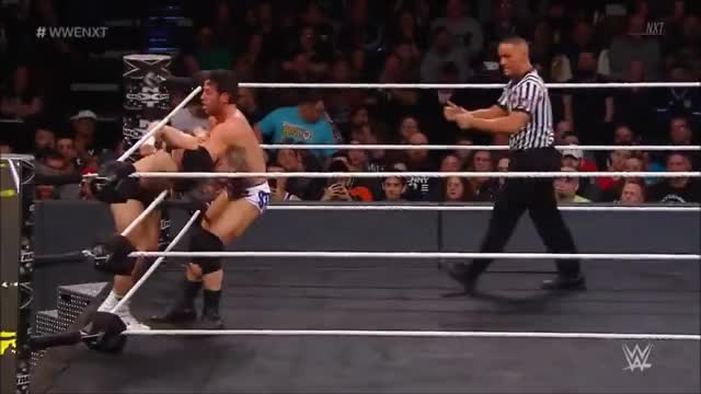 Roderick Strong - Rope Hung Double Arm Backbreaker