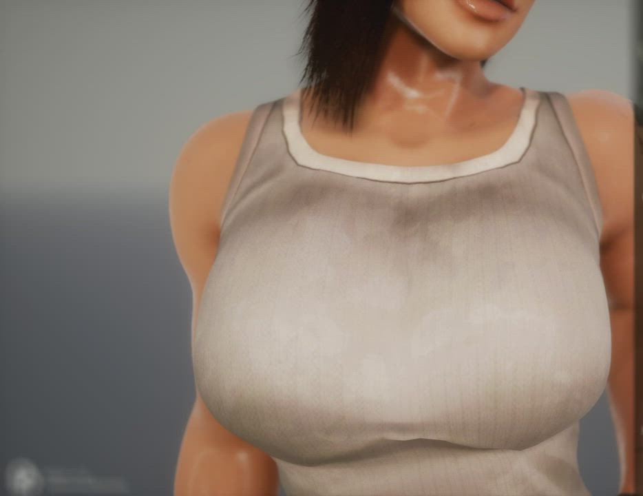 Jiggle physics with clothing in Wild Life