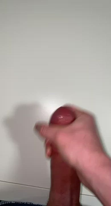Look at [M]y huge load shooting out of my thick cock