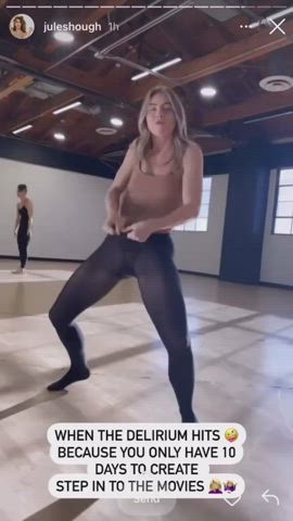 ass celebrity dancing julianne hough white girl clip