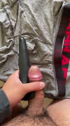 Cum Male Masturbation Underwear clip
