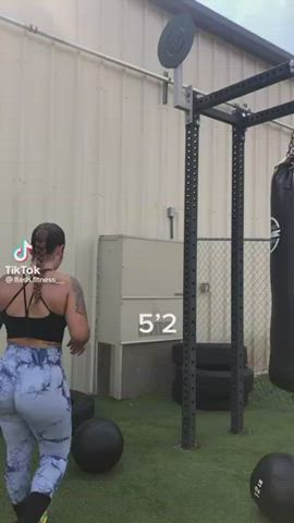 Big Ass Fitness Leggings Pawg Thick Workout clip