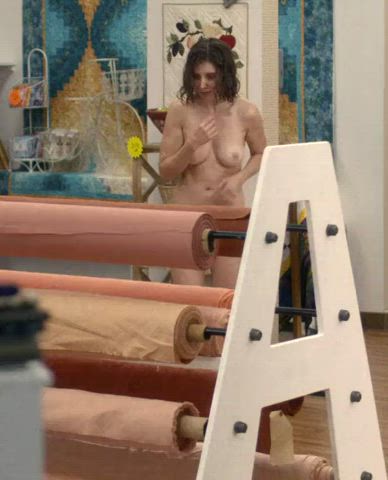 Alison Brie Boobs Celebrity Naked Natural Tits clip