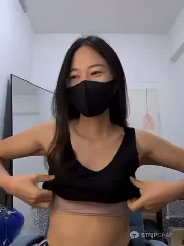 asian boobs camgirl chinese flashing clip