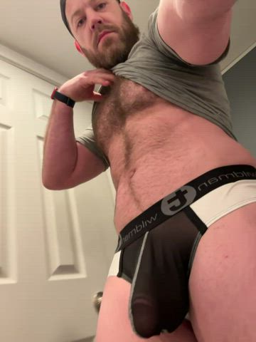 big dick hairy chest underwear clip