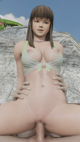 animation bikini bottomless german japanese outdoor riding sex clip