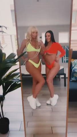 American Angela White Australian Big Tits Busty Lesbian MILF clip