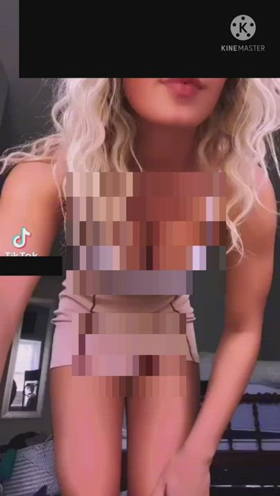 Censored Tease TikTok clip