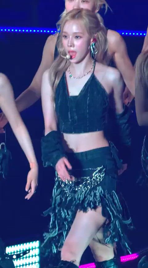 abs armpits asian blonde dancing korean sweaty sex wet wet and messy kpop clip