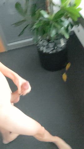 naked fun in the office