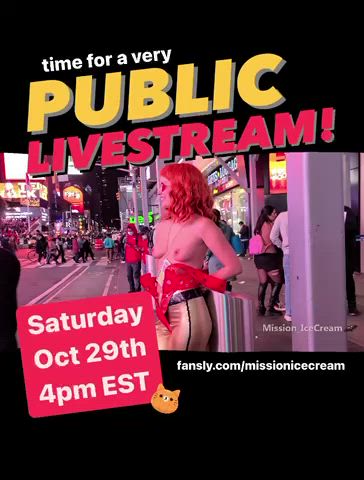 Join my very public livestream this Saturday! 👹✨