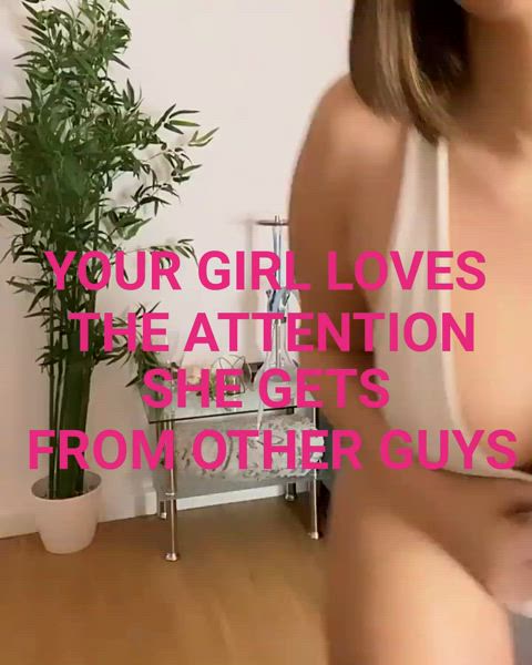 caption cheating cuckold exhibitionist hotwife lightskinned thot clip