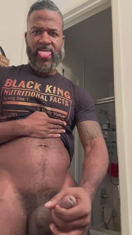 Black King strokes (40s)