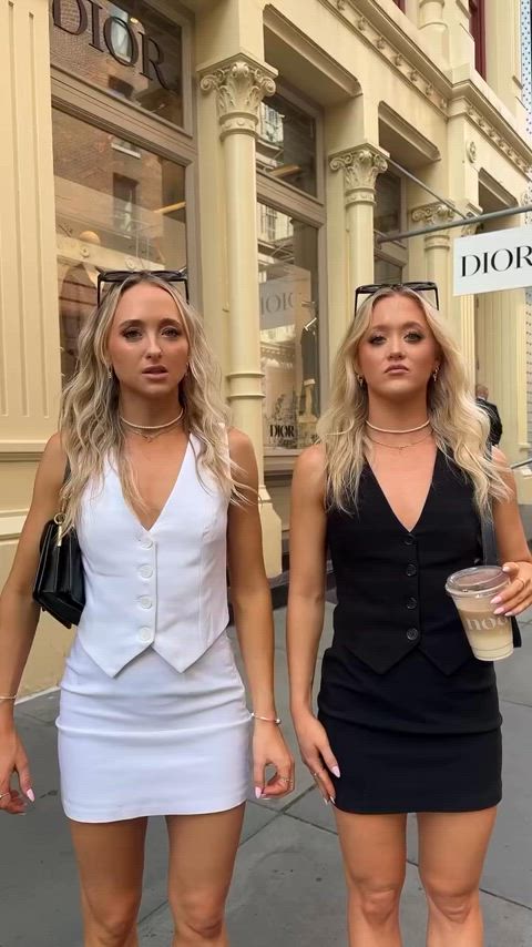 babe blonde twins clip