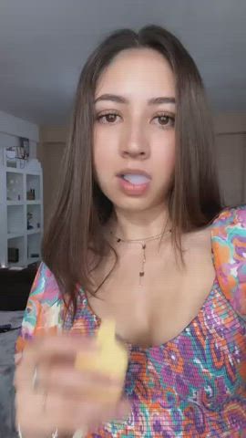 clothed cute latina pussy clip