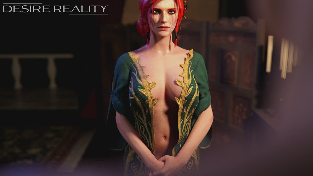 Triss - Pleasing her King (Desire Reality) [The Witcher]