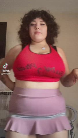 bbw boobs booty dancing latina onlyfans tiktok clip