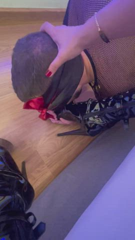 Heels Submission Worship Porn GIF by mistresserinia
