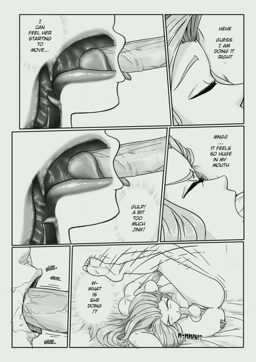 69 Comics Deepthroat Face Fuck Futanari Gagging Hentai Long Hair Manga Throat Throat