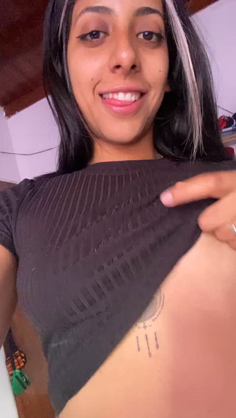 Boobs tits and smile, good combination?