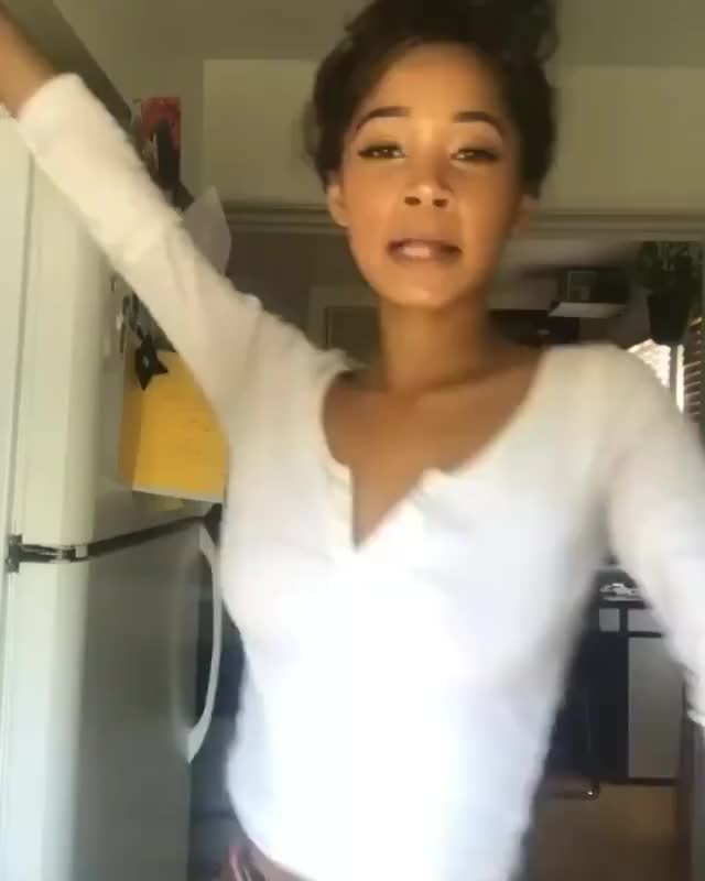 Gorgeous Cambodian/Dominican Girl dancing