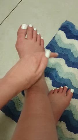 feet feet fetish massage oil oiled clip