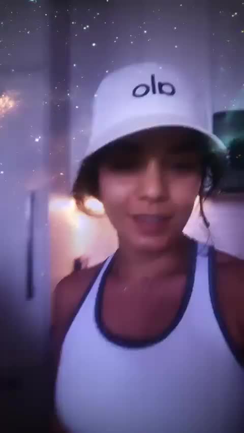 Vanessa Hudgens Sporty Outfit Dancing 1