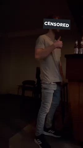In the pub on Saturday, sorry for the low quality!