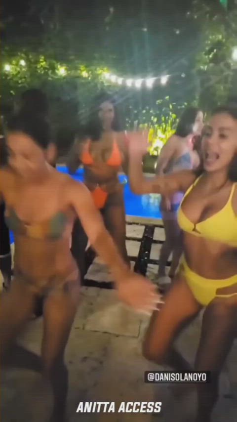 anitta ass big ass big tits bikini brazilian celebrity dancing party sexy just-boobs