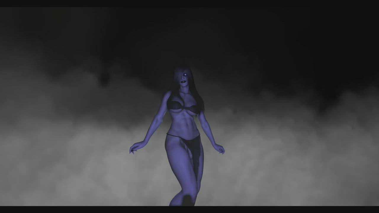 Animation Futanari VR clip