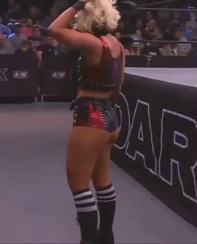 ass big ass blonde pawg thick thighs wrestling clip