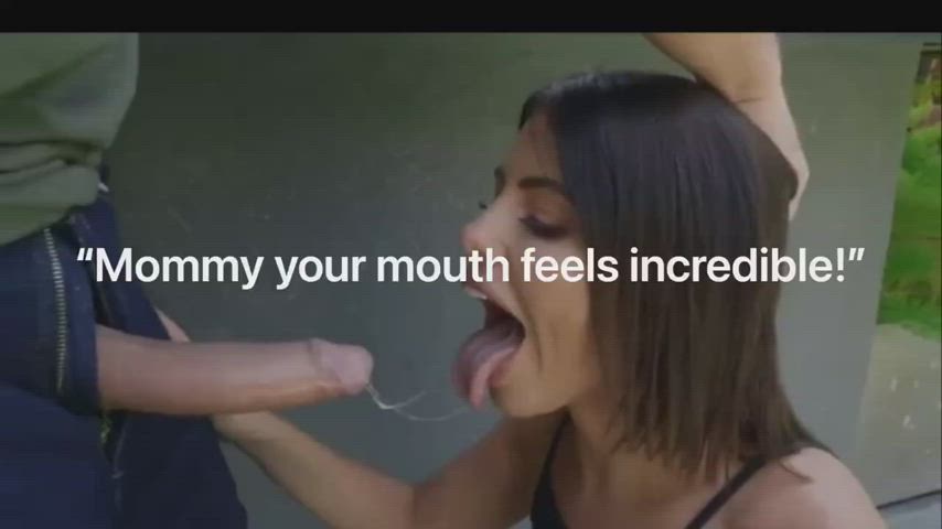 Mommy let’s Me Use Her Throat