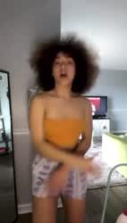Amateur Boobs Booty Bouncing Bouncing Tits Ebony Homemade Twerking clip
