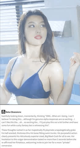 Asian Asianhotwife BBC Bikini Cheating Cuckold Cuckquean Interracial Tease clip